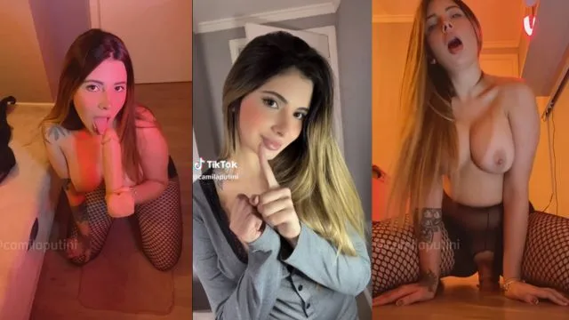 Camila Putini Chupando E Sentando Gostoso No Consolo